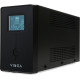 Купити Джерело безперебійного живлення Vinga VPC-600MU 600ВА / 360 Вт з LCD-дисплеєм з USB у металевому корпусі. Системи безпеки для дому та офісу. Магазин RG-Group. Системи відеонагляду та охоронні сигналізації. Продаж та послуги встановлення
