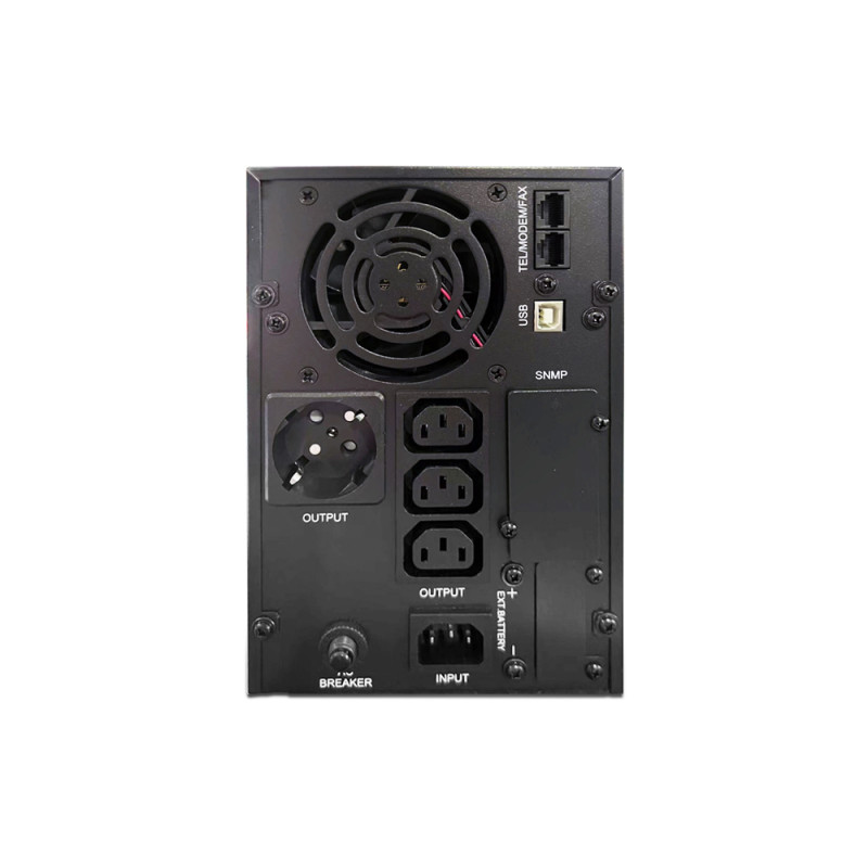 Джерело безперебійного живлення EnerGenie EG-UPS-PS1000-01 1000ВА / 800Вт лінійно-інтерактивне з правильною синусоїдою