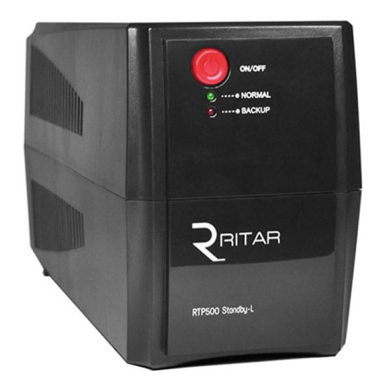 Купити Джерело безперебійного живлення Ritar RTP500L. Системи безпеки для дому та офісу. Магазин RG-Group. Системи відеонагляду та охоронні сигналізації. Продаж та послуги встановлення