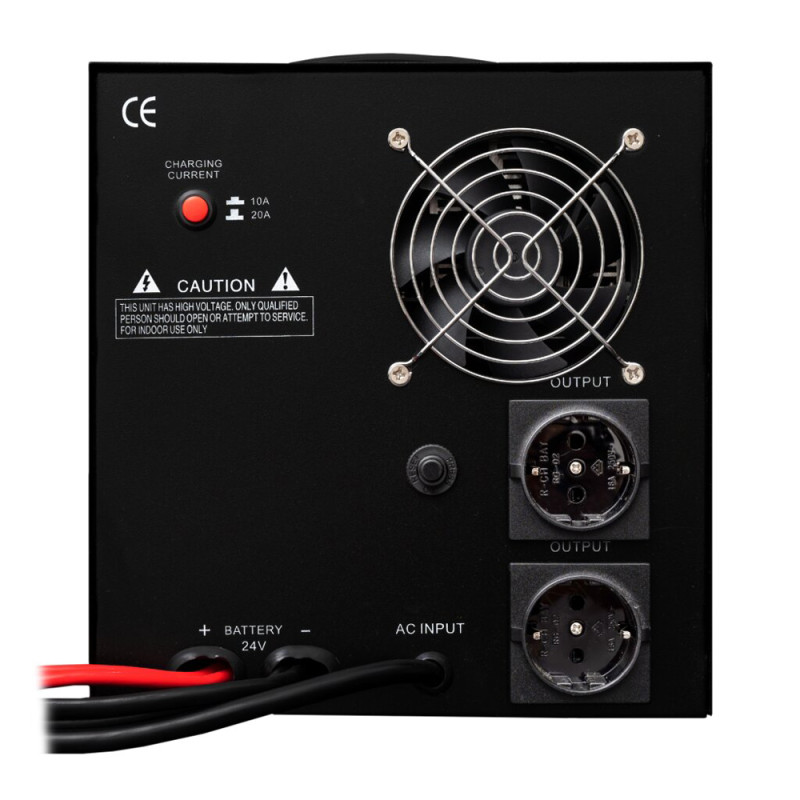 Джерело безперебійного живлення Logicpower LPY-W-PSW-2500VA+ (1800W) лінійно-інтерактивний з правильною синусоїдою