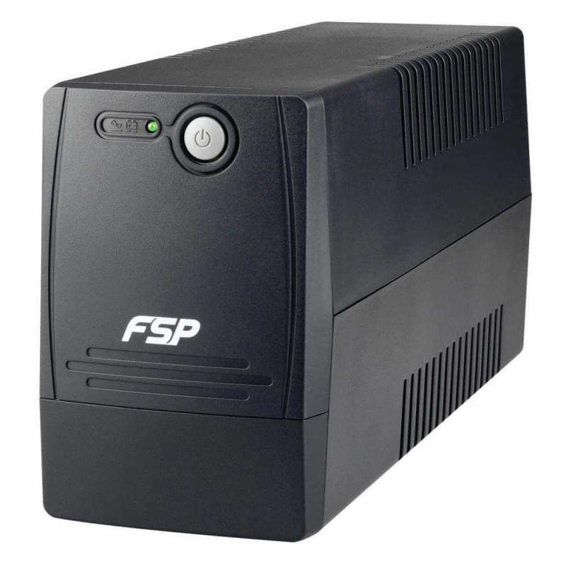 Купити Джерело безперебiйного живлення FSP FP850 PPF4801102 850ВА / 480Вт лінійно-інтерактивне. Системи безпеки для дому та офісу. Магазин RG-Group. Системи відеонагляду та охоронні сигналізації. Продаж та послуги встановлення