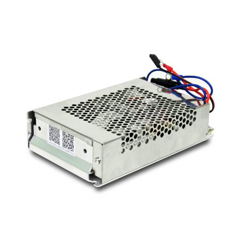 Безперебійний блок живлення Faraday Electronics БП UPS 144W ASCH ALU 12V (LFP) під акумулятор 25-45А·год в алюмінієвому корпусі
