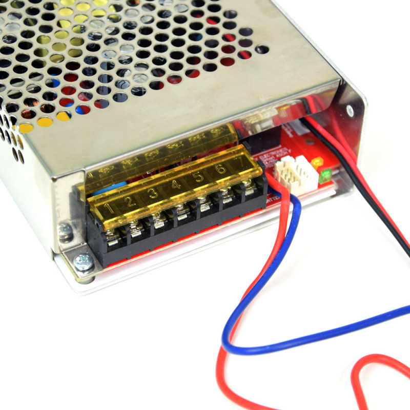 Безперебійний блок живлення Faraday Electronics БП UPS 144W ASCH ALU 12V (LFP) під акумулятор 25-45А·год в алюмінієвому корпусі
