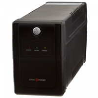 Купити Джерело безперебійного живлення LogicPower LPM-825VA-P 825ВА / 577Вт лінійно-інтерактивне. Системи безпеки для дому та офісу. Магазин RG-Group. Системи відеонагляду та охоронні сигналізації. Продаж та послуги встановлення