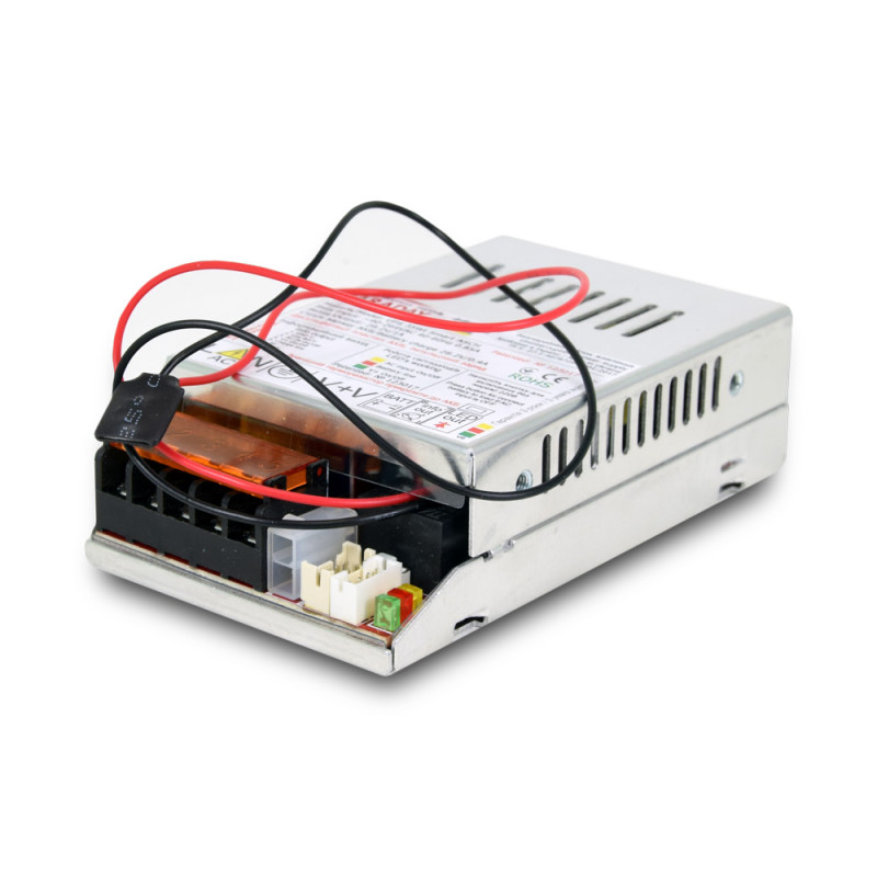 Купити Безперебійний блок живлення Faraday Electronics UPS 35W Smart ASCH ALU 24В під акумулятор 7А/г в алюмінієвому корпусі. Системи безпеки для дому та офісу. Магазин RG-Group. Системи відеонагляду та охоронні сигналізації. Продаж та послуги встановлення