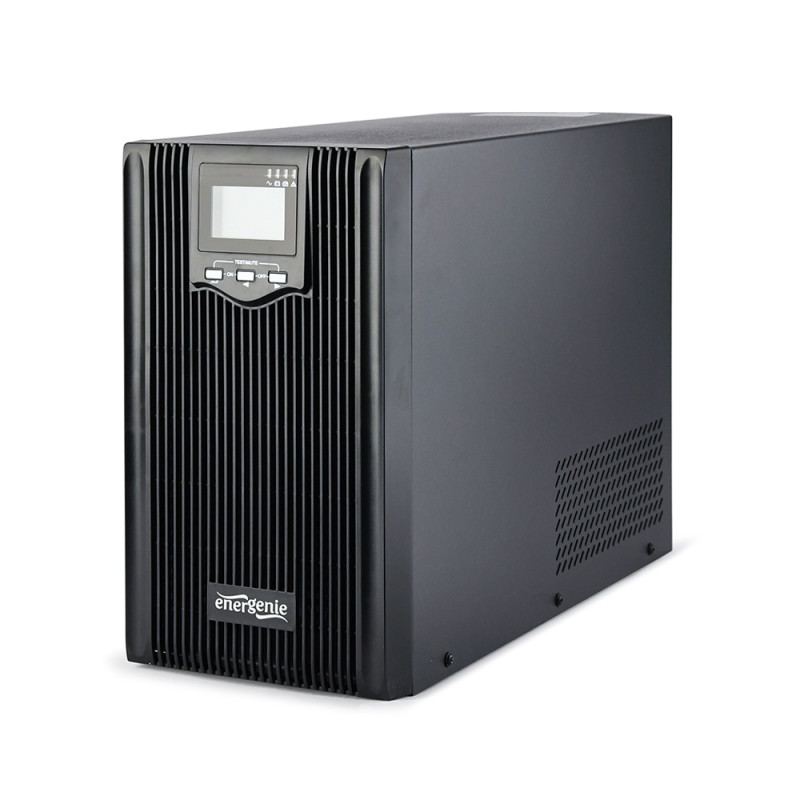 Купити Джерело безперебійного живлення EnerGenie EG-UPS-PS3000-01 3000ВА / 2400Вт лінійно-інтерактивне з правильною синусоїдою. Системи безпеки для дому та офісу. Магазин RG-Group. Системи відеонагляду та охоронні сигналізації. Продаж та послуги встановлення