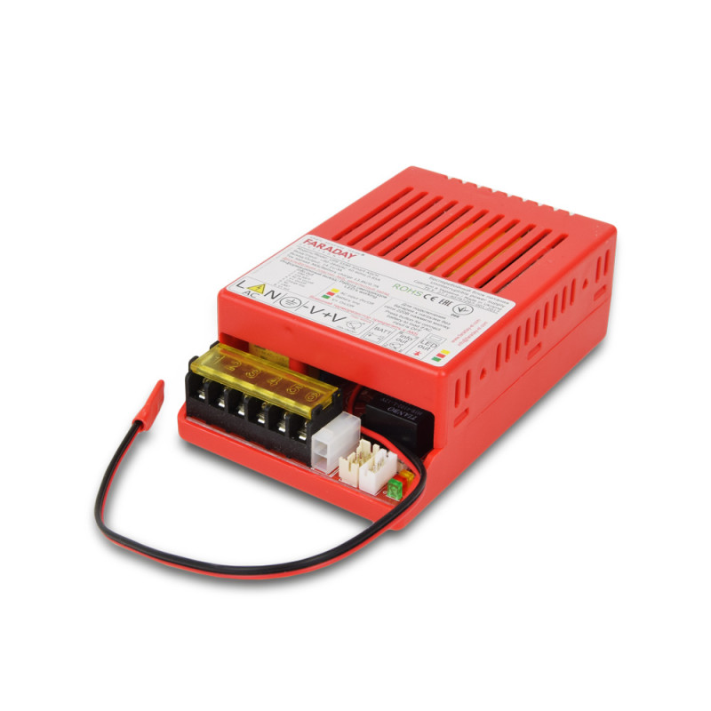 Купити Безперебійний блок живлення Faraday Electronics БП UPS 55W Smart ASCH PL (LFP) під акумулятор LiFePO4 18 А·год в пластиковому корпусі. Системи безпеки для дому та офісу. Магазин RG-Group. Системи відеонагляду та охоронні сигналізації. Продаж та послуги встановлення