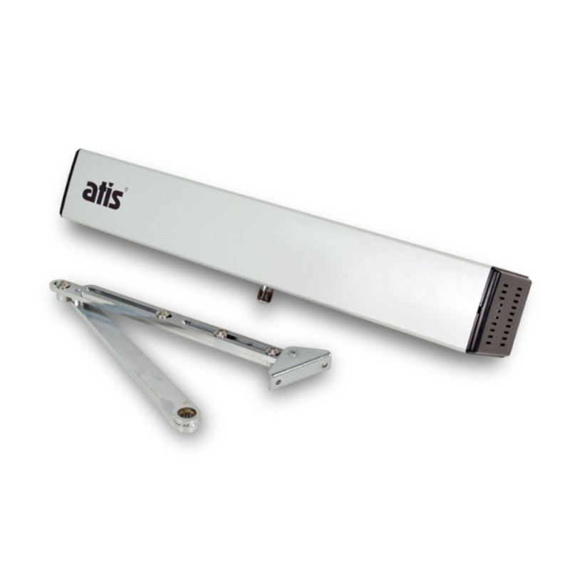 Купити Дотягувач з електроприводом ATIS Automatic Door Opener DBQ1-ACW для автоматичних дверей. Системи безпеки для дому та офісу. Магазин RG-Group. Системи відеонагляду та охоронні сигналізації. Продаж та послуги встановлення