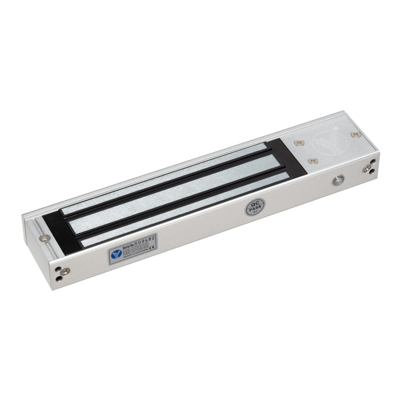 Електромагнітний замок Yli Electronic YM-350 з куточком монтажним Yli Electronic MBK-350ZL