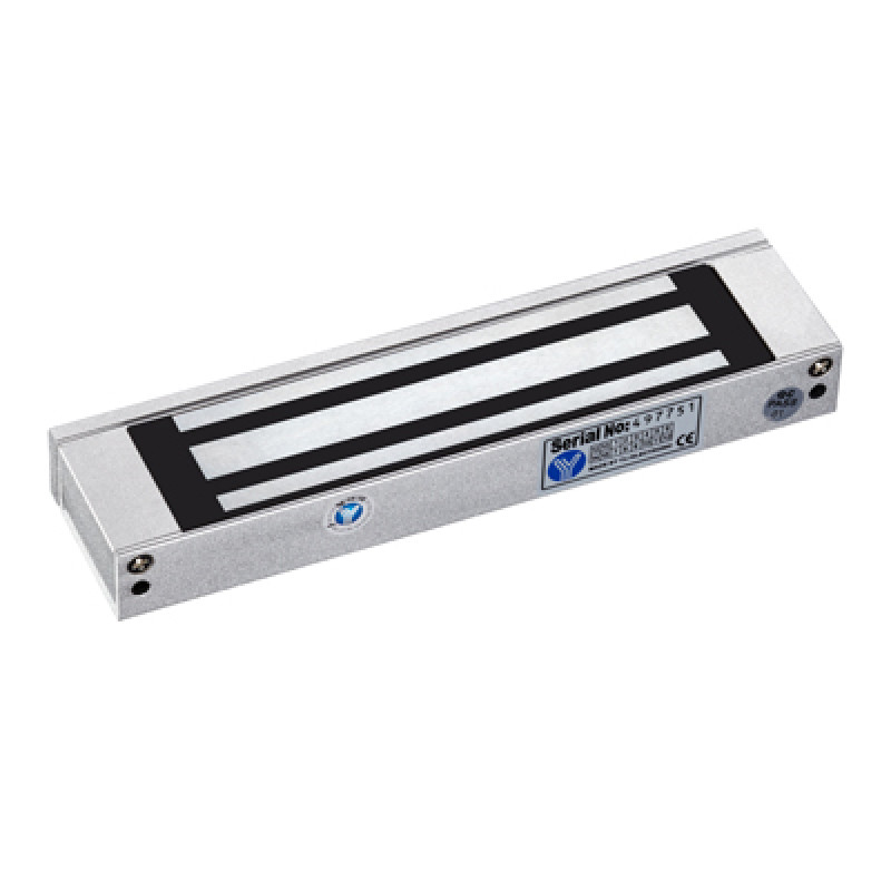 Електромагнітний замок Yli Electronic YM-180 з куточком монтажним Yli Electronic MBK-180L