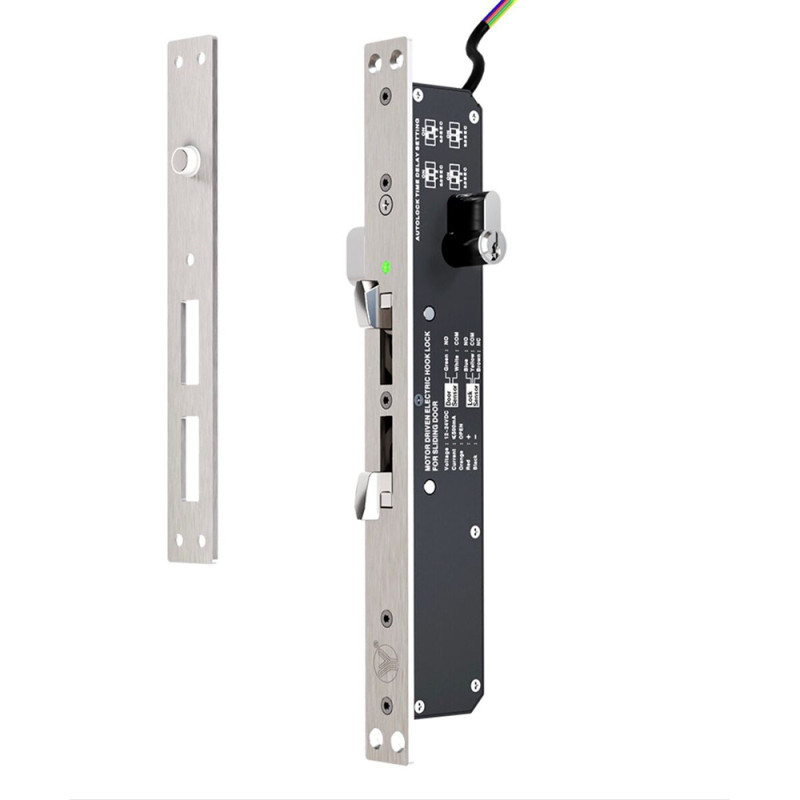 Електроригельний замок Yli Electronic YSD-240DMD(LED) врізний для системи контролю доступу