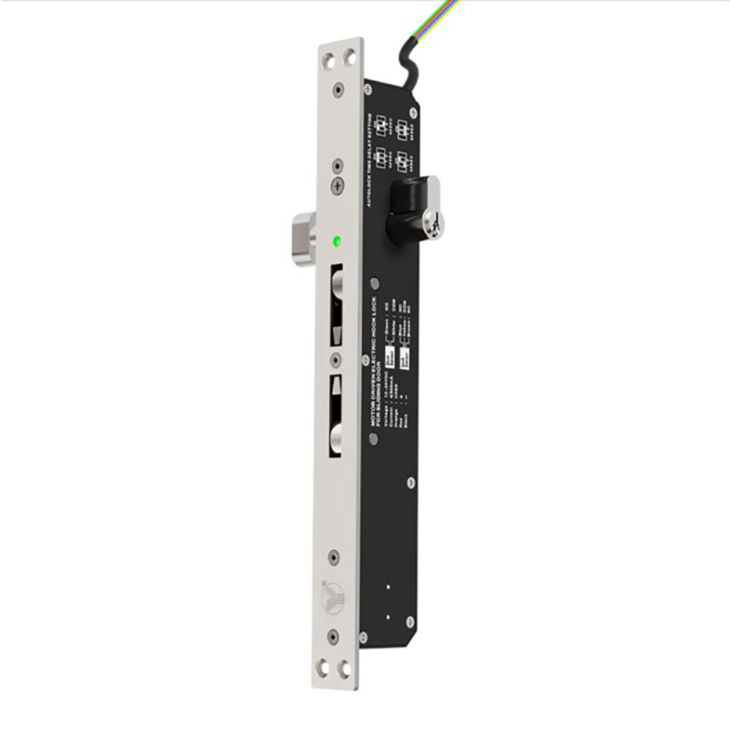 Електроригельний замок Yli Electronic YSD-240DMD(LED) врізний для системи контролю доступу
