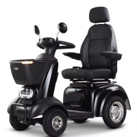 Купити Електроскутер SPRITE-2 (SCE-340-2) black 500Вт 48В 20А·год для людей похилого віку та людей з особливими потребами. Системи безпеки для дому та офісу. Магазин RG-Group. Системи відеонагляду та охоронні сигналізації. Продаж та послуги встановлення