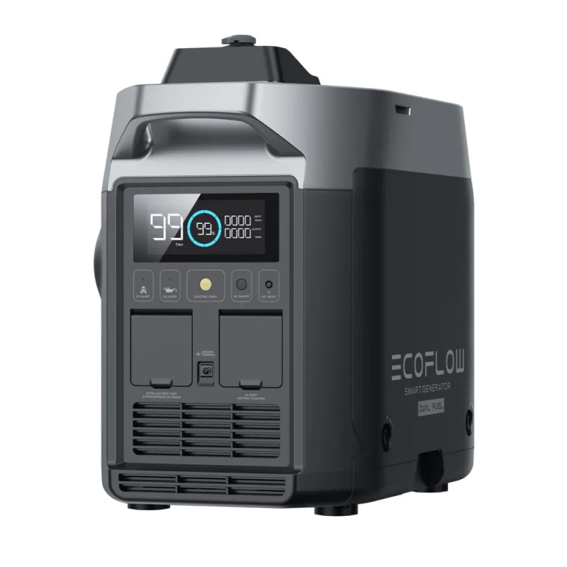 Генератор EcoFlow Smart Generator Dual Fuel інверторний двопаливний (газ-бензин)