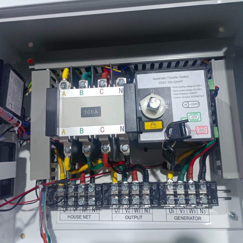 Дизельний генератор MATARI MDA6500SE-ATS максимальна потужність 6.5 кВт