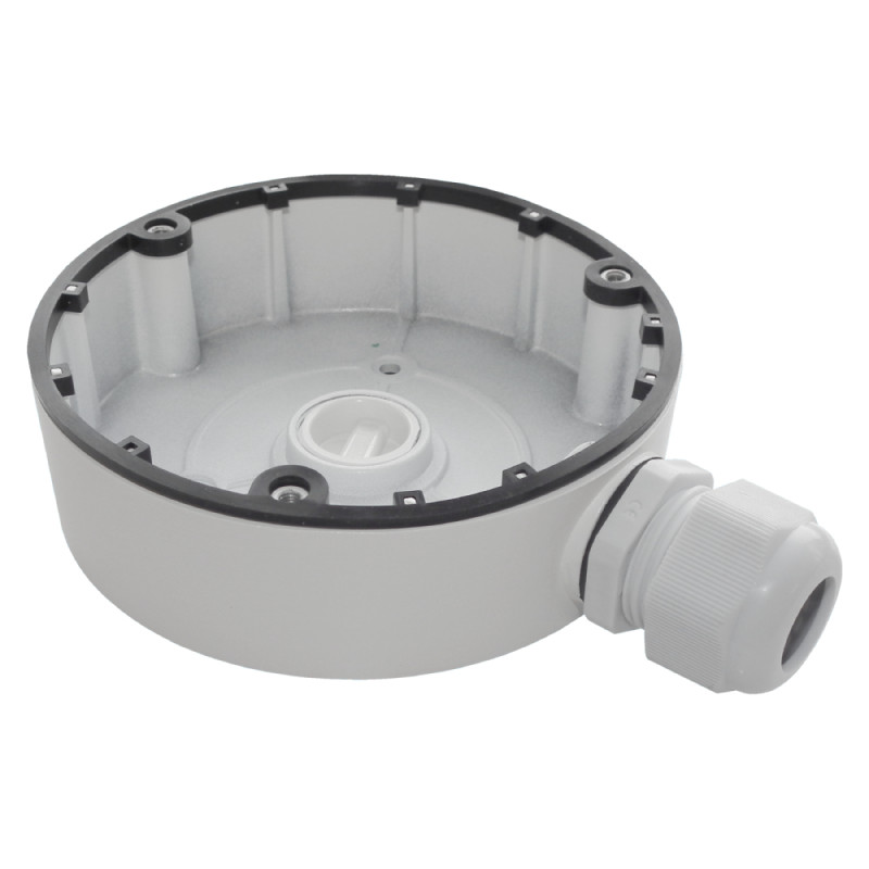 Купити Монтажна коробка Hikvision DS-1280ZJ-DM8 для купольної камери. Системи безпеки для дому та офісу. Магазин RG-Group. Системи відеонагляду та охоронні сигналізації. Продаж та послуги встановлення