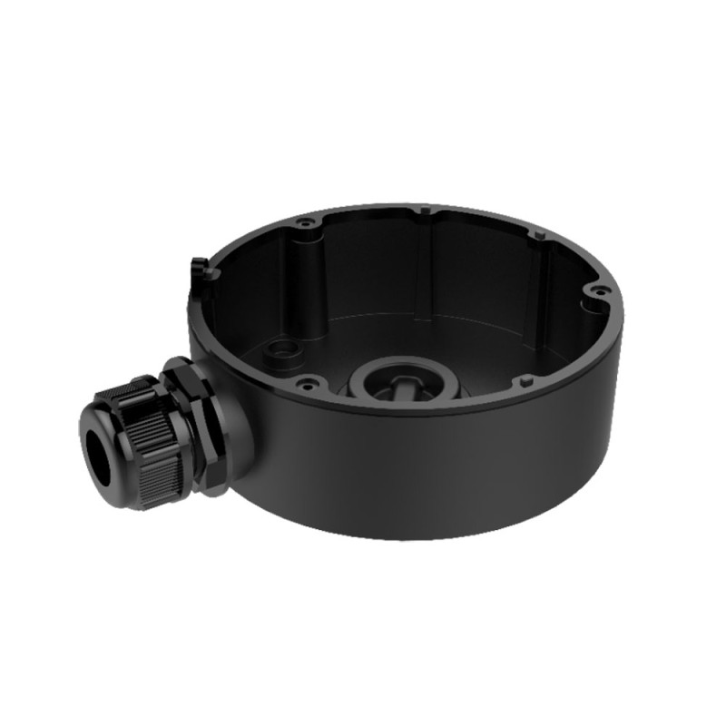 Купити Монтажна коробка Hikvision DS-1280ZJ-DM18 (black). Системи безпеки для дому та офісу. Магазин RG-Group. Системи відеонагляду та охоронні сигналізації. Продаж та послуги встановлення