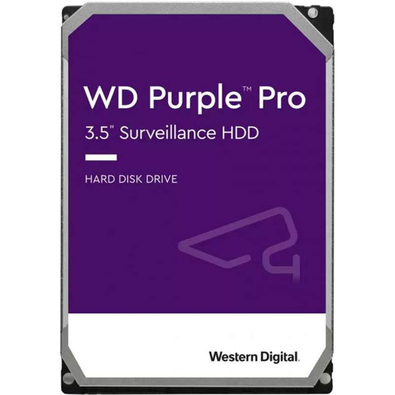 Купити Жорсткий диск 12TB Western Digital WD Purple Pro WD121PURP для відеоспостереження з AI. Системи безпеки для дому та офісу. Магазин RG-Group. Системи відеонагляду та охоронні сигналізації. Продаж та послуги встановлення