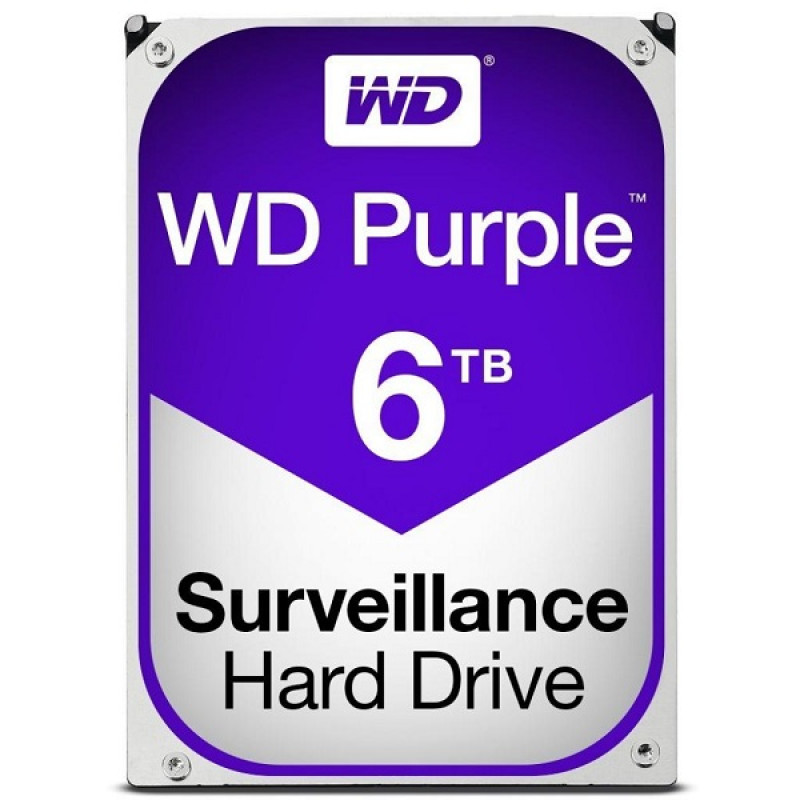 Купити Жорсткий диск 6TB Western Digital WD60PURZ для відеоспостереження. Системи безпеки для дому та офісу. Магазин RG-Group. Системи відеонагляду та охоронні сигналізації. Продаж та послуги встановлення