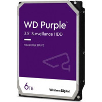 Купити Жорсткий накопичувач SATA 6TB 6GB/S PURPLE WD62PURZ WDC. Системи безпеки для дому та офісу. Магазин RG-Group. Системи відеонагляду та охоронні сигналізації. Продаж та послуги встановлення