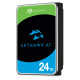 Купити Жорсткий диск 24TB Seagate SkyHawk AI ST24000VE002 для відеоспостереження. Системи безпеки для дому та офісу. Магазин RG-Group. Системи відеонагляду та охоронні сигналізації. Продаж та послуги встановлення