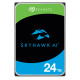 Купити Жорсткий диск 24TB Seagate SkyHawk AI ST24000VE002 для відеоспостереження. Системи безпеки для дому та офісу. Магазин RG-Group. Системи відеонагляду та охоронні сигналізації. Продаж та послуги встановлення