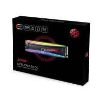 Купити Твердотільний накопичувач SSD ADATA XPG SPECTRIX S40G 1TB M.2 PCIe Gen3x4 3D TLC RGB (AS40G-1TT-C). Системи безпеки для дому та офісу. Магазин RG-Group. Системи відеонагляду та охоронні сигналізації. Продаж та послуги встановлення