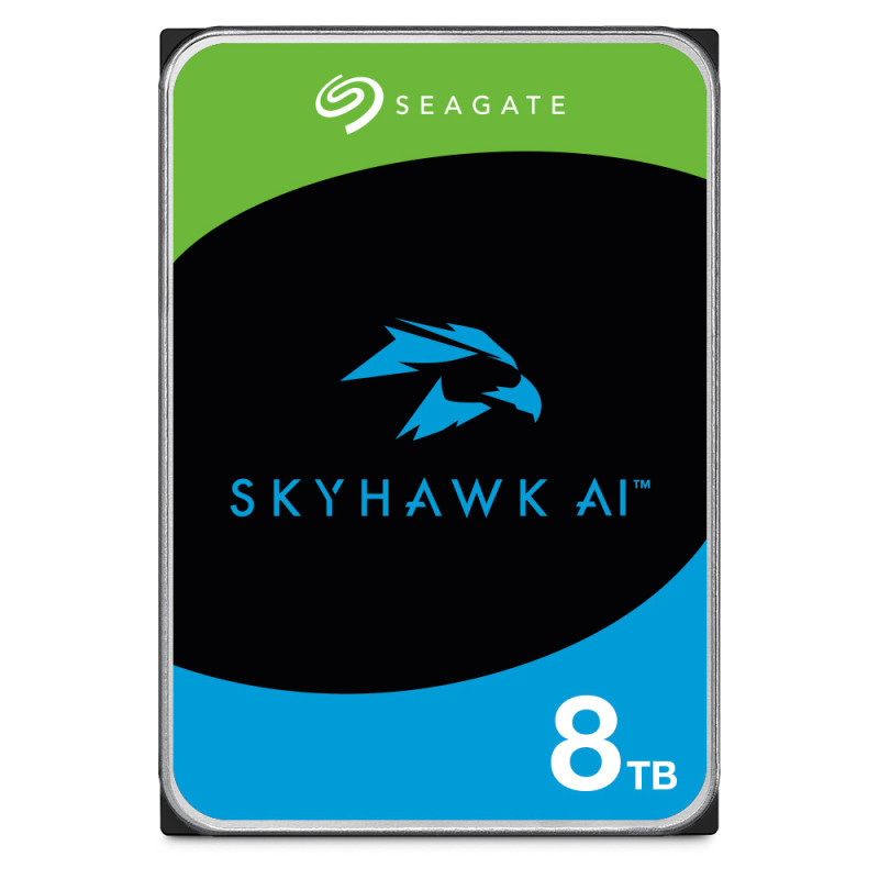 Купити Жорсткий диск 8TB Seagate SkyHawk AI ST8000VE000 для відеоспостереження. Системи безпеки для дому та офісу. Магазин RG-Group. Системи відеонагляду та охоронні сигналізації. Продаж та послуги встановлення