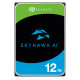 Купити Жорсткий диск 12TB Seagate SkyHawk AI ST12000VE0008 для відеоспостереження. Системи безпеки для дому та офісу. Магазин RG-Group. Системи відеонагляду та охоронні сигналізації. Продаж та послуги встановлення