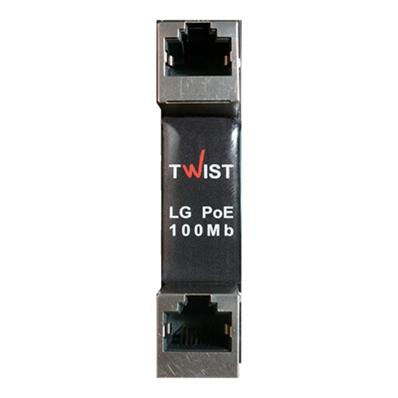 Купити Пристрій для грозозахисту F-F Twist LG-POE-100Mb-2U. Системи безпеки для дому та офісу. Магазин RG-Group. Системи відеонагляду та охоронні сигналізації. Продаж та послуги встановлення