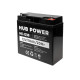 Купити Акумулятор 12В 18 Аг для ДБЖ Hub Power HE-1218. Системи безпеки для дому та офісу. Магазин RG-Group. Системи відеонагляду та охоронні сигналізації. Продаж та послуги встановлення