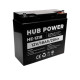 Купити Акумулятор 12В 18 Аг для ДБЖ Hub Power HE-1218. Системи безпеки для дому та офісу. Магазин RG-Group. Системи відеонагляду та охоронні сигналізації. Продаж та послуги встановлення