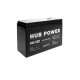 Купити Акумулятор 12В 9 Аг для ДБЖ Hub Power HE-129. Системи безпеки для дому та офісу. Магазин RG-Group. Системи відеонагляду та охоронні сигналізації. Продаж та послуги встановлення