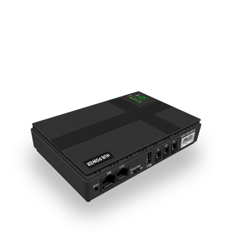 Купити Джерело безперебійного живлення Hub Power Mini UPS. Системи безпеки для дому та офісу. Магазин RG-Group. Системи відеонагляду та охоронні сигналізації. Продаж та послуги встановлення
