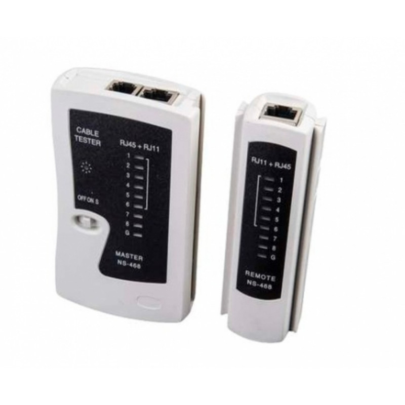 Купити Тестер кабельний Kingda RJ-45, RJ-12. Системи безпеки для дому та офісу. Магазин RG-Group. Системи відеонагляду та охоронні сигналізації. Продаж та послуги встановлення