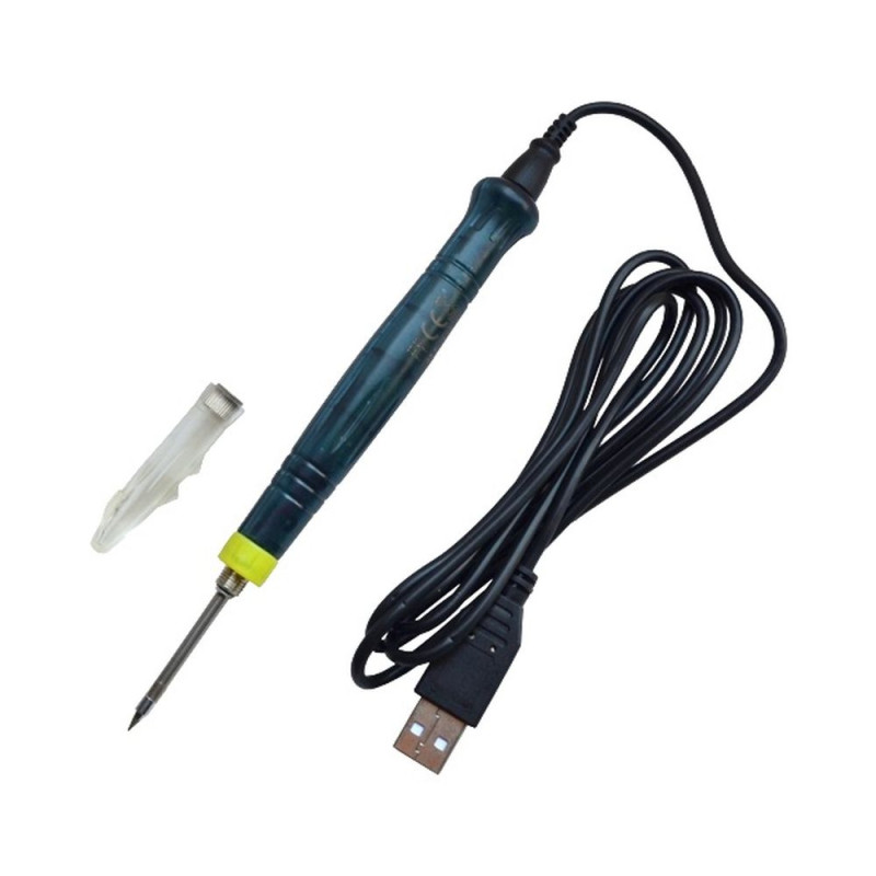 Купити Паяльник від USB порту ZD-20U 8W DC-5V з пластиковою ручкою. Системи безпеки для дому та офісу. Магазин RG-Group. Системи відеонагляду та охоронні сигналізації. Продаж та послуги встановлення
