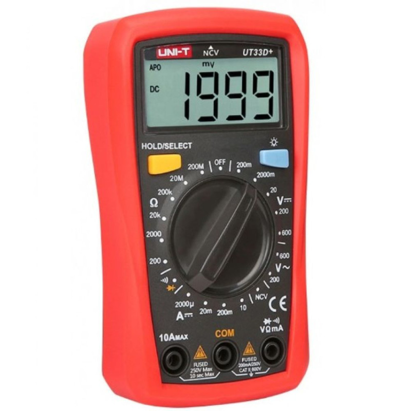 Цифровий мультиметр UNI-T UT-33D+