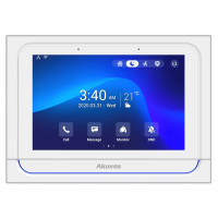 Купити IP-відеодомофон з Wi-Fi 7" Akuvox X933W White. Системи безпеки для дому та офісу. Магазин RG-Group. Системи відеонагляду та охоронні сигналізації. Продаж та послуги встановлення
