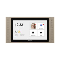 Купити IP-відеодомофон 7" Bas-IP AT-07LT gold. Системи безпеки для дому та офісу. Магазин RG-Group. Системи відеонагляду та охоронні сигналізації. Продаж та послуги встановлення