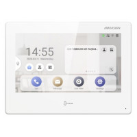 Купити IP-відеодомофон 7" з Wi-Fi Hikvision DS-KH9310-WTE1(B). Системи безпеки для дому та офісу. Магазин RG-Group. Системи відеонагляду та охоронні сигналізації. Продаж та послуги встановлення