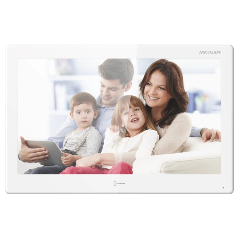 Купити IP-відеодомофон 10.1" Hikvision DS-KH9510-WTE1(B) з Wi-Fi. Системи безпеки для дому та офісу. Магазин RG-Group. Системи відеонагляду та охоронні сигналізації. Продаж та послуги встановлення
