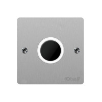 Купити Безконтактна кнопка виходу BAS-IP SH-47T silver. Системи безпеки для дому та офісу. Магазин RG-Group. Системи відеонагляду та охоронні сигналізації. Продаж та послуги встановлення