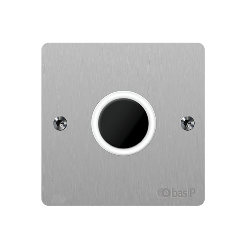 Купити Безконтактна кнопка виходу BAS-IP SH-47T silver. Системи безпеки для дому та офісу. Магазин RG-Group. Системи відеонагляду та охоронні сигналізації. Продаж та послуги встановлення