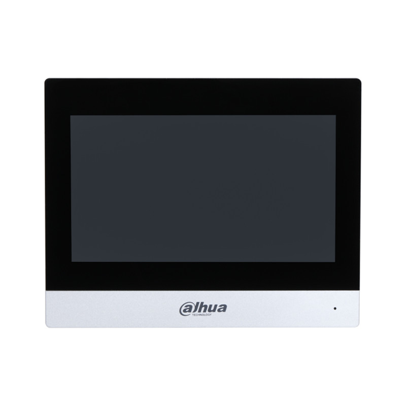 IP-відеодомофон Dahua DHI-VTH8621KMS-WP з 7" сенсорним екраном, Wi-Fi та PoE