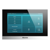 Купити IP-відеодомофон 7" Akuvox C313N silver. Системи безпеки для дому та офісу. Магазин RG-Group. Системи відеонагляду та охоронні сигналізації. Продаж та послуги встановлення