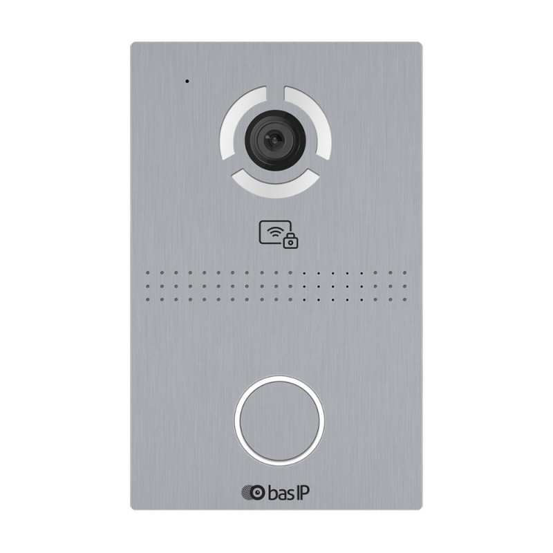 Купити IP панель виклику Bas-IP AV-03BD silver зі зчитувачем UKEY для IP-домофонів. Системи безпеки для дому та офісу. Магазин RG-Group. Системи відеонагляду та охоронні сигналізації. Продаж та послуги встановлення