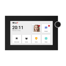IP-відеодомофон Bas-IP AZ-07L Android 7" black з можливістю горизонтального та вертикального монтажу