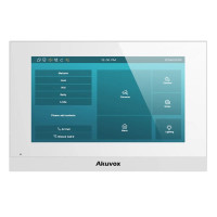 Купити IP-відеодомофон з Wi-Fi 7" Akuvox C313WE white. Системи безпеки для дому та офісу. Магазин RG-Group. Системи відеонагляду та охоронні сигналізації. Продаж та послуги встановлення