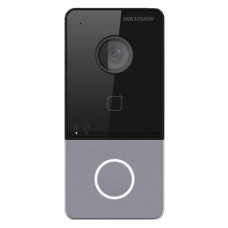 Купити IP-відеопанель 2 Мп з Wi-Fi Hikvision DS-KV6113-WPE1(C) для IP-домофонів. Системи безпеки для дому та офісу. Магазин RG-Group. Системи відеонагляду та охоронні сигналізації. Продаж та послуги встановлення