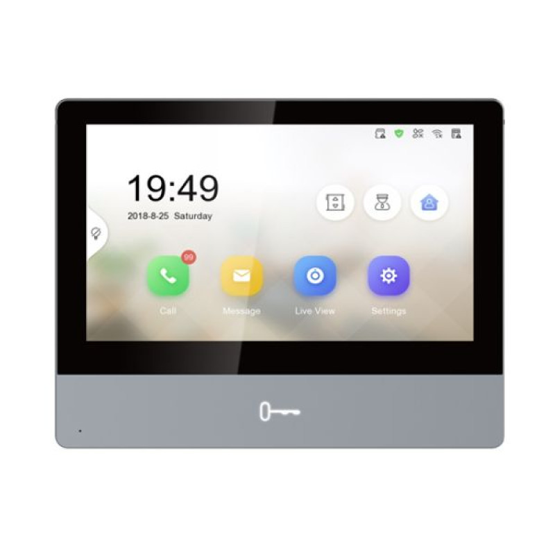 Купити IP-відеодомофон Hikvision DS-KH8350-WTE1 з Wi-Fi. Системи безпеки для дому та офісу. Магазин RG-Group. Системи відеонагляду та охоронні сигналізації. Продаж та послуги встановлення
